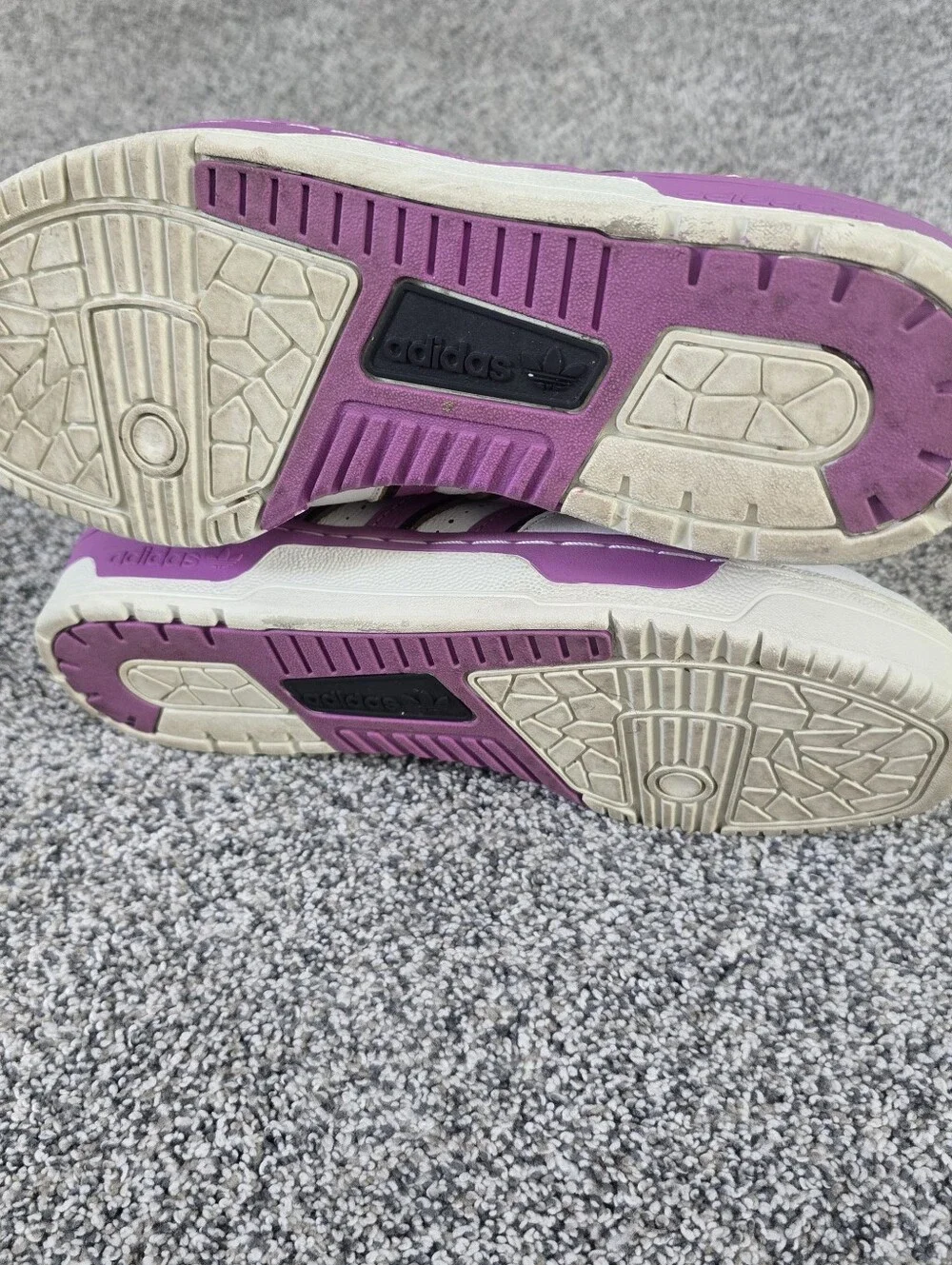 Adidas Epi Pro High White Semi Pulse Lilac Black  Mens Size 7.5  Retro